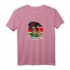 Kenia-Flagge für Mädchen - Klassisches T-Shirt mit doppelt genähtem Saum, ideal für Kenia-Fans und Nationalstolz