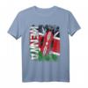KENIA Flagge T-Shirt für Damen, Herren & Kinder – Klassisch geschnitten, doppelt genähter Saum