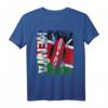 KENIA Flagge T-Shirt für Damen, Herren & Kinder – Klassisch geschnitten, doppelt genähter Saum