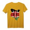 Kenia Flagge und Landeskarte T-Shirt – Stolz auf Afrikanische Herkunft für Männer, Frauen & Kinder