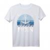 Moin Norddeutschland Retro Vintage Plattdeutsch Möwen T-Shirt – Perfekt für Nordsee-Fans, Küstenliebhaber und Nordlichter
