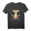Dorfkind T-Shirt Damen & Kinder mit Reh, Hirsch & Blumen – Lustiges Trachtenshirt für Landliebhaber, Mädchen & Frauen aus Bayern & Österreich