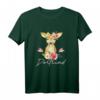 Dorfkind T-Shirt Damen & Kinder mit Reh, Hirsch & Blumen – Lustiges Trachtenshirt für Landliebhaber, Mädchen & Frauen aus Bayern & Österreich