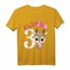 Kinder Reh Geburtstagsshirt - Lustiges 3. Geburtstag T-Shirt für Mädchen und Jungen, ideales Geschenk für kleine Geburtstagskinder