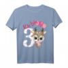 Kinder Reh Geburtstagsshirt - Lustiges 3. Geburtstag T-Shirt für Mädchen und Jungen, ideales Geschenk für kleine Geburtstagskinder