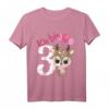 Kinder Reh Geburtstagsshirt - Lustiges 3. Geburtstag T-Shirt für Mädchen und Jungen, ideales Geschenk für kleine Geburtstagskinder