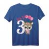 Kinder Reh Geburtstagsshirt - Lustiges 3. Geburtstag T-Shirt für Mädchen und Jungen, ideales Geschenk für kleine Geburtstagskinder