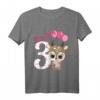Kinder Reh Geburtstagsshirt - Lustiges 3. Geburtstag T-Shirt für Mädchen und Jungen, ideales Geschenk für kleine Geburtstagskinder