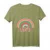 Süßes Regenbogen Mädchen T-Shirt zum 4. Geburtstag - Perfektes Geburtstagsoutfit und Geschenkidee für Mädchen