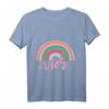 Süßes Regenbogen Mädchen T-Shirt zum 4. Geburtstag - Perfektes Geburtstagsoutfit und Geschenkidee für Mädchen