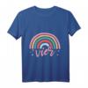 Süßes Regenbogen Mädchen T-Shirt zum 4. Geburtstag - Perfektes Geburtstagsoutfit und Geschenkidee für Mädchen