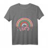 Süßes Regenbogen Mädchen T-Shirt zum 4. Geburtstag - Perfektes Geburtstagsoutfit und Geschenkidee für Mädchen