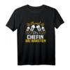 Lustiges Silvester Feuerwerk Sprüche T-Shirt - Bringt der Chefin die Raketen, perfekte Geschenkidee für Frauen zum Jahreswechsel