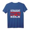 Straight Outta Köln Ultras Fan T-Shirt | Schwarz | Stolz auf Köln bei Sportevents & Stadtfesten