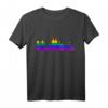 Köln Silhouette Regenbogenfahne - Schwul Lesbisch Pride T-Shirt für CSD, Karneval, Hochzeit und Geburtstagsgeschenk