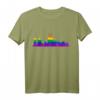 Köln Silhouette Regenbogenfahne - Schwul Lesbisch Pride T-Shirt für CSD, Karneval, Hochzeit und Geburtstagsgeschenk