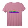 Köln Silhouette Regenbogenfahne - Schwul Lesbisch Pride T-Shirt für CSD, Karneval, Hochzeit und Geburtstagsgeschenk