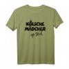 Kölsche Mädcher Op Jöck T-Shirt in Schwarz – Lustiges Köln Sprüche Shirt für Frauen, Karneval, Urlaub & Geschenkideen für Kölsche Mädchen