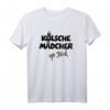Kölsche Mädcher Op Jöck T-Shirt in Schwarz – Lustiges Köln Sprüche Shirt für Frauen, Karneval, Urlaub & Geschenkideen für Kölsche Mädchen