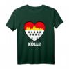 Kölle! Wappen Herz Karneval mit Silhouette Köln Langarmshirt – Perfekt für Karnevals- und Köln-Liebhaber zu Weihnachten, Geburtstag & Valentinstag