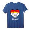 Kölle! Wappen Herz Karneval mit Silhouette Köln Langarmshirt – Perfekt für Karnevals- und Köln-Liebhaber zu Weihnachten, Geburtstag & Valentinstag