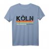 Köln Vintage Stripes T-Shirt – Stylisches Stadtshirt für Damen und Herren als Souvenir aus Köln