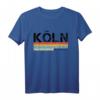 Köln Vintage Stripes T-Shirt – Stylisches Stadtshirt für Damen und Herren als Souvenir aus Köln