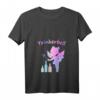 Damen Trinkerbell Junggesellinnenabschied Alkohol Fee T-Shirt mit V-Ausschnitt – Lustiges Party Outfit für JGA, Fasching & Geburtstag