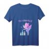 Damen Trinkerbell Junggesellinnenabschied Alkohol Fee T-Shirt mit V-Ausschnitt – Lustiges Party Outfit für JGA, Fasching & Geburtstag