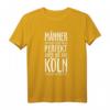 Männer aus Köln (Weiß) Kölsche Jungs T-Shirt - Lustiges Köln Sprüche Shirt für Kölner Fans und Geschenke