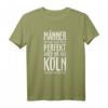 Männer aus Köln (Weiß) Kölsche Jungs T-Shirt - Lustiges Köln Sprüche Shirt für Kölner Fans und Geschenke