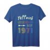 Fuffzich Legendär seit 1971 Geburtstag T-Shirt für Damen und Herren – Originelles Retro Geschenk zum 50. Geburtstag in Köln