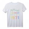 Fuffzich Legendär seit 1971 Geburtstag T-Shirt für Damen und Herren – Originelles Retro Geschenk zum 50. Geburtstag in Köln