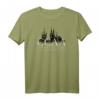 Kölner Skyline CCAA Vintage T-Shirt Schwarz/Weiß – Römischer Spruch & Köln Panorama, Geschenkideen für Köln Fans