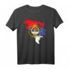 Republika Srpska RS Map und Emblem T-Shirt – Stolz auf die Region Banja Luka, Bosnien und Herzegowina