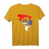 Republika Srpska RS Map und Emblem T-Shirt – Stolz auf die Region Banja Luka, Bosnien und Herzegowina