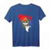 Republika Srpska RS Map und Emblem T-Shirt – Stolz auf die Region Banja Luka, Bosnien und Herzegowina