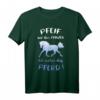 Pfeif auf den Prinzen, ich nehm das Pferd - Lustiges Reiterin T-Shirt für Pferdefans und Reiterinnen