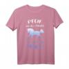 Pfeif auf den Prinzen, ich nehm das Pferd - Lustiges Reiterin T-Shirt für Pferdefans und Reiterinnen