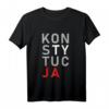 Konstytucja - Das polnische Verfassung T-Shirt für stolze Unterstützer des Rechtsstaats Polen