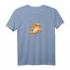 Lustiges Highland Rind T-Shirt mit Pole Dance Kuh – Humorvolles Bauernhof- und Tierliebhaber-Geschenk im Comic Style
