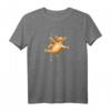 Lustiges Highland Rind T-Shirt mit Pole Dance Kuh – Humorvolles Bauernhof- und Tierliebhaber-Geschenk im Comic Style