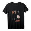 Line Art Face Gesicht Abstrakte Kunst - Minimalistisches One Line T-Shirt, Perfekt als Geschenk zu Geburtstag & Weihnachten