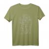 Abstraktes Line-Art Gesichter T-Shirt – Kunst- und Streetwear-Design mit griechischer Statue, Vaporwave & Glitch Art