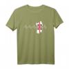Sardinien Insel Flagge EKG Herzschlag Italien Geschenk T-Shirt – Perfekt als Erinnerung an den Sardinien-Urlaub oder zum Stolz zeigen auf das sardische Erbe