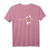 Sardinien Insel Flagge EKG Herzschlag Italien Geschenk T-Shirt – Perfekt als Erinnerung an den Sardinien-Urlaub oder zum Stolz zeigen auf das sardische Erbe