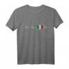 Herzfrequenz Italien Flagge EKG Wappen T-Shirt – Perfektes Fan-Shirt für stolze Italiener und Italienliebhaber
