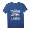 Landwirtschaft T-Shirt für Bauer, Dorfkind und Landwirt - Lustiges Design für Traktor-Fans und Kuh Freunde, perfekt für Männer und Frauen