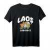 Laos Sabaidee Lao Food T-Shirt – Traditionelles Lao Food Design mit Sticky Rice, ideal für Reis- und Lao-Kulturfans