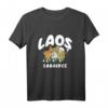 Laos Sabaidee Lao Food T-Shirt – Traditionelles Lao Food Design mit Sticky Rice, ideal für Reis- und Lao-Kulturfans